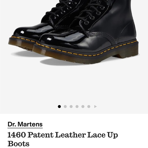 Dr. Martens Shoes - Dr. Martens Shiny Black Patent Leather Boots